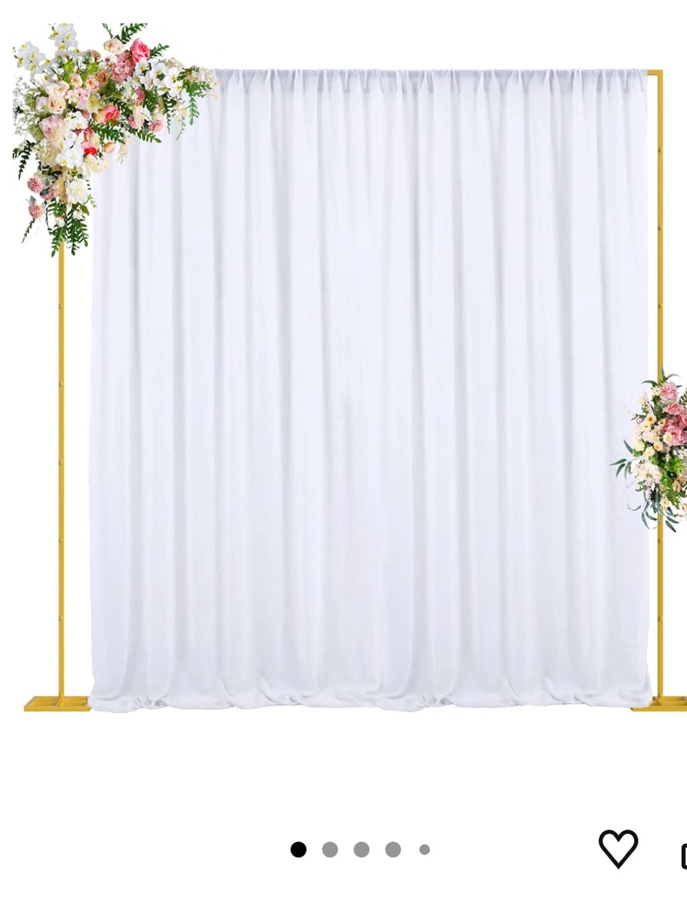 Wokceer 10x10FT Backdrop Stand
